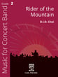 Rider of the Mountain Concert Band sheet music cover